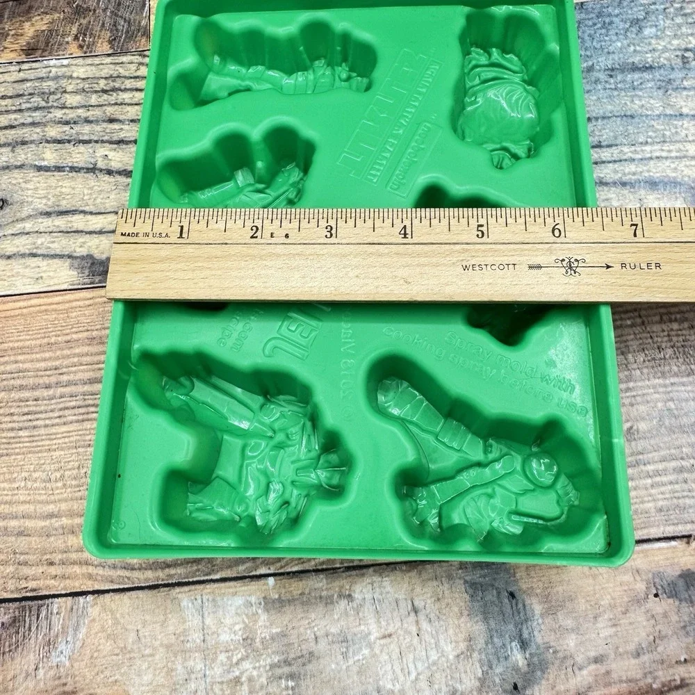 Teenage Mutant Ninja Turtles JELL-O Jiggler Molds Shooters Shots Set of 2 TMNT